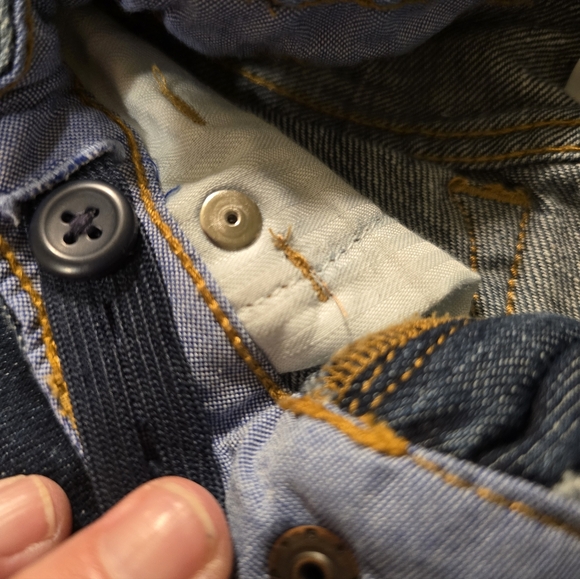 GAP Baby GAP toddler girls denim jeans (2) pairs with adiustable waist Size 2t - Picture 7 of 11